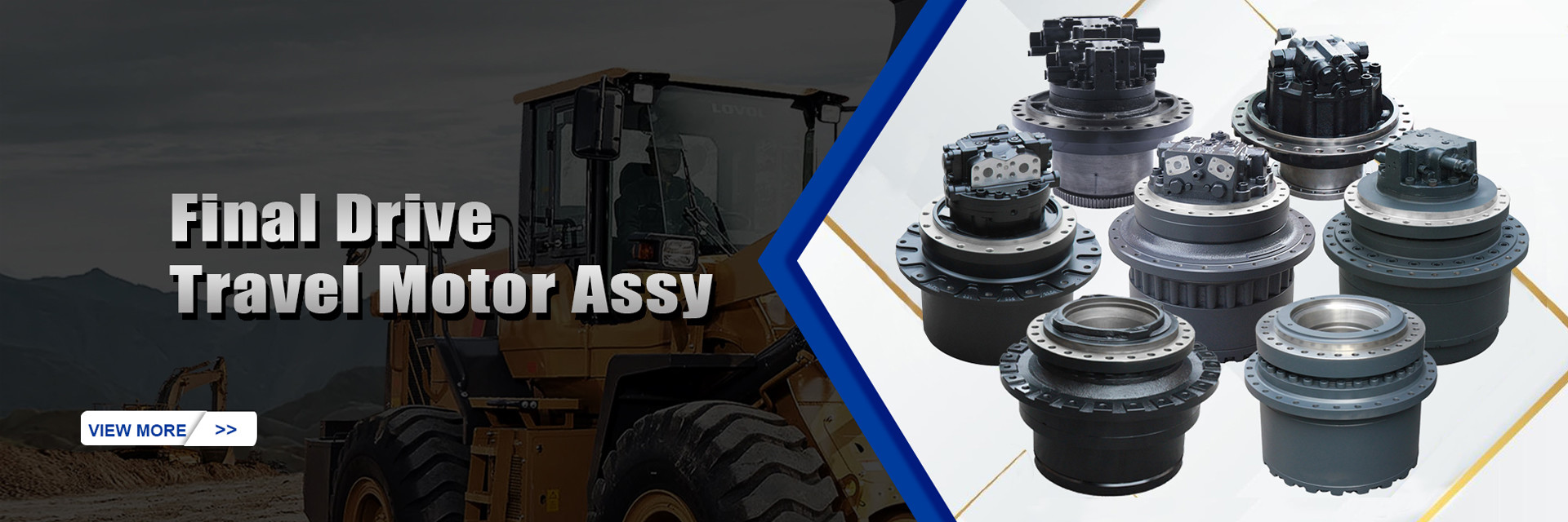 Kualitas Final Drive Excavator pabrik