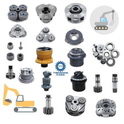 Harga yang bagus TGFQ Crawler Excavator Spare Parts Final Drive Travel Gearbox dengan Sun Gear Housing on line